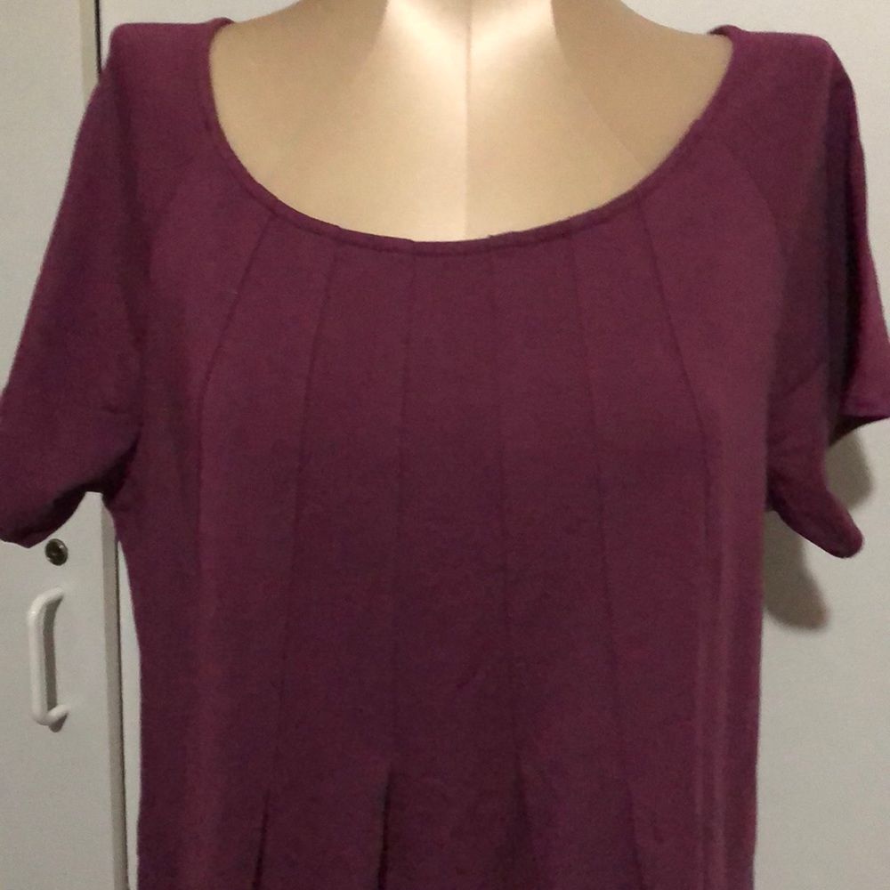 NWT J. Jill L, Women’s purple cotton dress